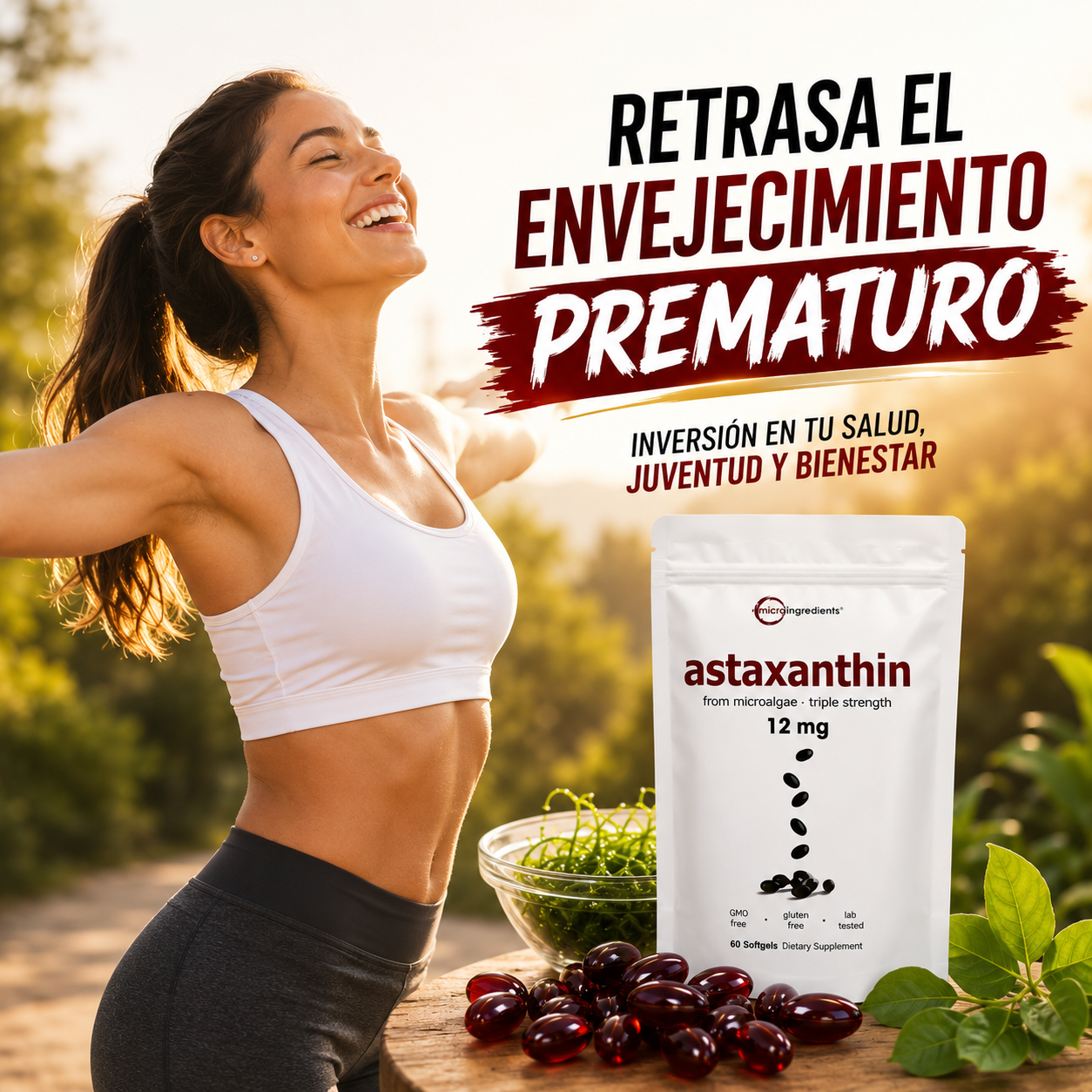 🥇 ✨ Juventud Infinita | Astaxantina Premium💖