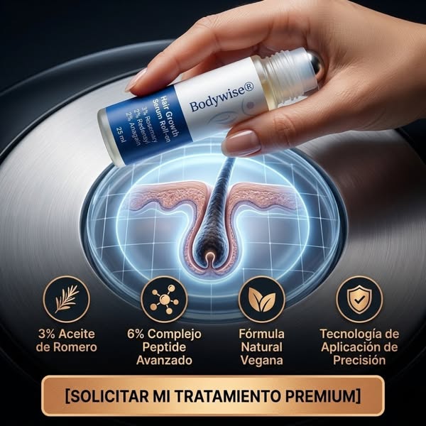🌿 Bodywise Hair Growth 10ml | Fórmula Crecimiento Capilar