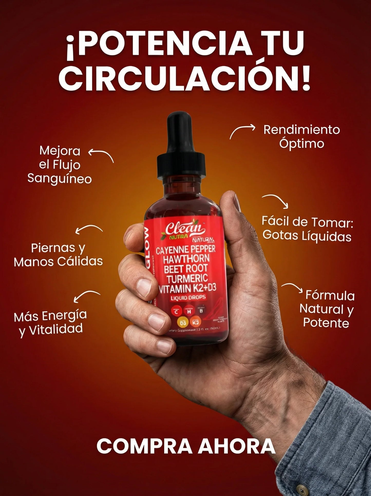❤️ VASCU GLOW – Más Circulación, Más Energía, Más Confianza 🔥