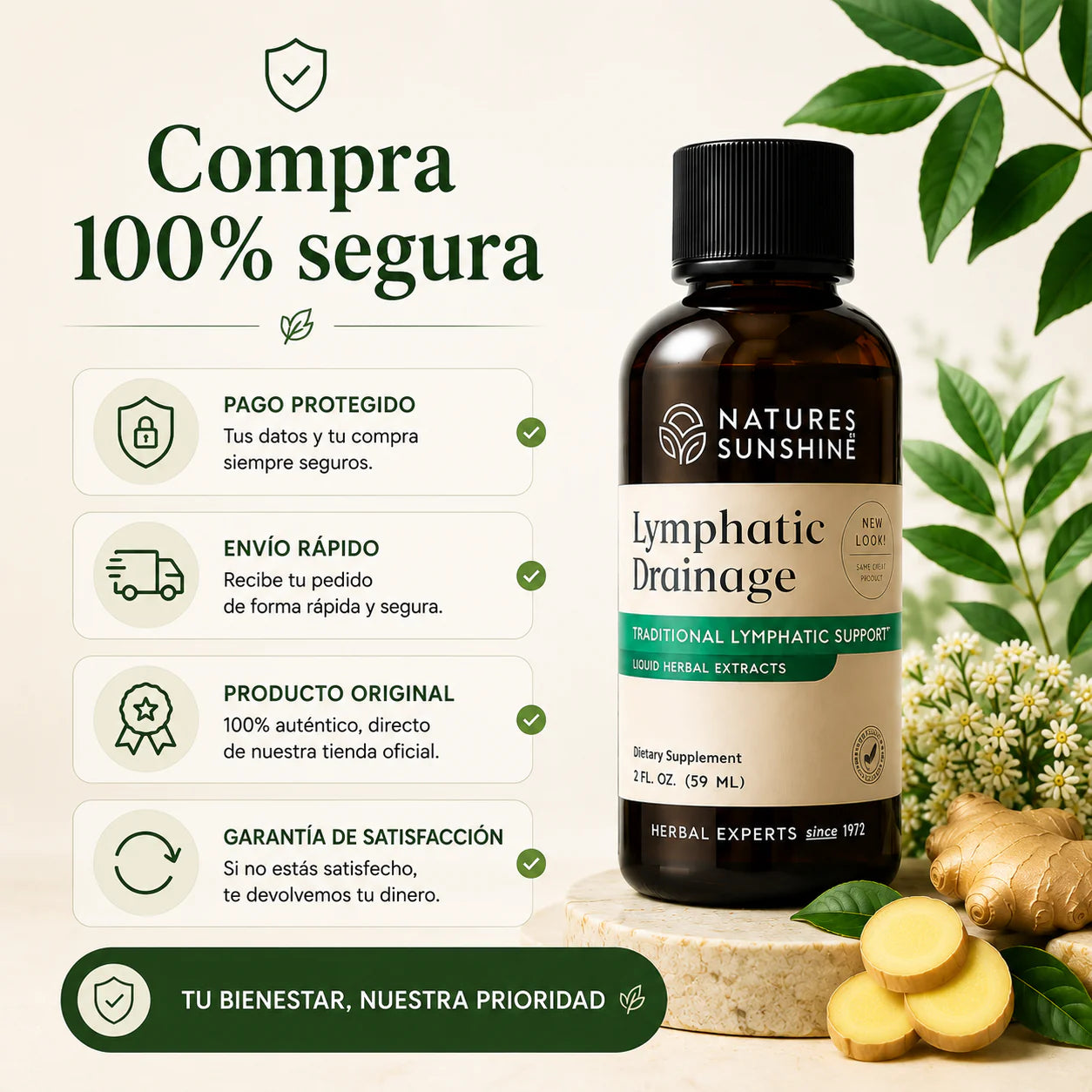 🌿 Drenaje Linfático Nature's Sunshine🌿